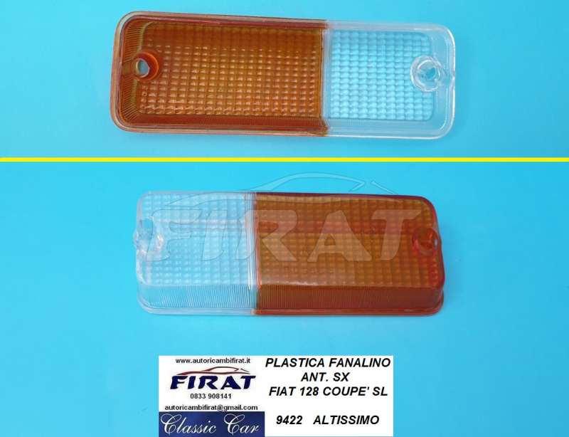 PLASTICA FANALINO FIAT 128 COUPE' SL ANT. SX ALTISSIMO(9422)